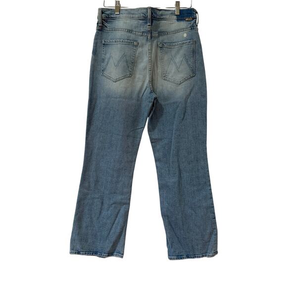 Mother The Scooter Ankle Bootcut Jeans in Don't be a Square Size 29 - Picture 3 of 13